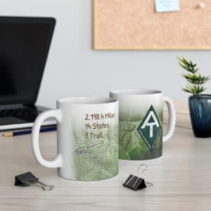 Appalachian Trail Hiking Mug 11oz, AT,