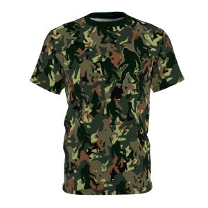 Bigfoot Camo Unisex Tee, Sasquatch, Flecktarn Camouflage