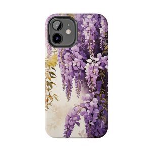 Wisteria Flower Tough iPhone Cases