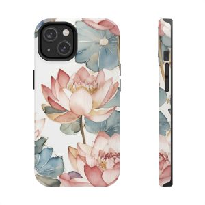 Lotus Flower Tough iPhone Cases