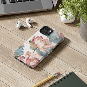 Lotus Flower Tough iPhone Cases